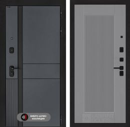 Дверь входная Лабиринт EVOLAB 30 Серый софт рельеф