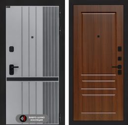 Дверь входная Лабиринт SKYLAB 03 Орех бренди