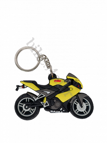 Брелок на ключи Мотоцикл Bajaj Pulsar двусторонний