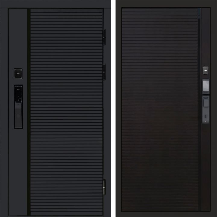 Входная дверь Termo-door BLACK LINE с электронным замком Porte black