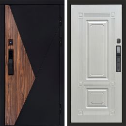 Входная дверь Termo-door МАТРИКС с электронным замком Мадрид Лиственница