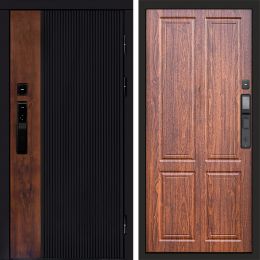 Входная дверь Termo-door ПРЕСТИЖ с электронным замком Орех стандарт