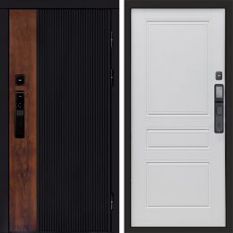 Входная дверь Termo-door ПРЕСТИЖ с электронным замком Классик Белый Софт
