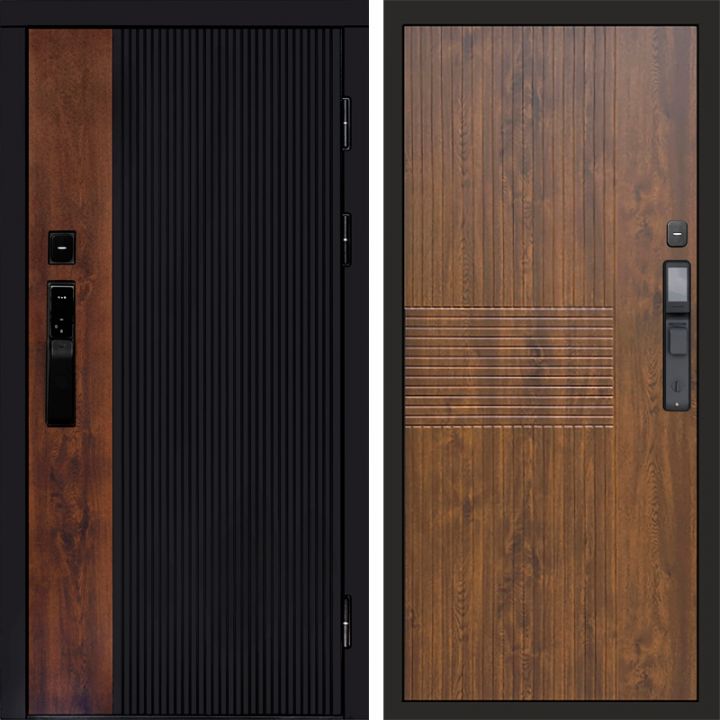 Входная дверь Termo-door ПРЕСТИЖ с электронным замком Мастино Дуб