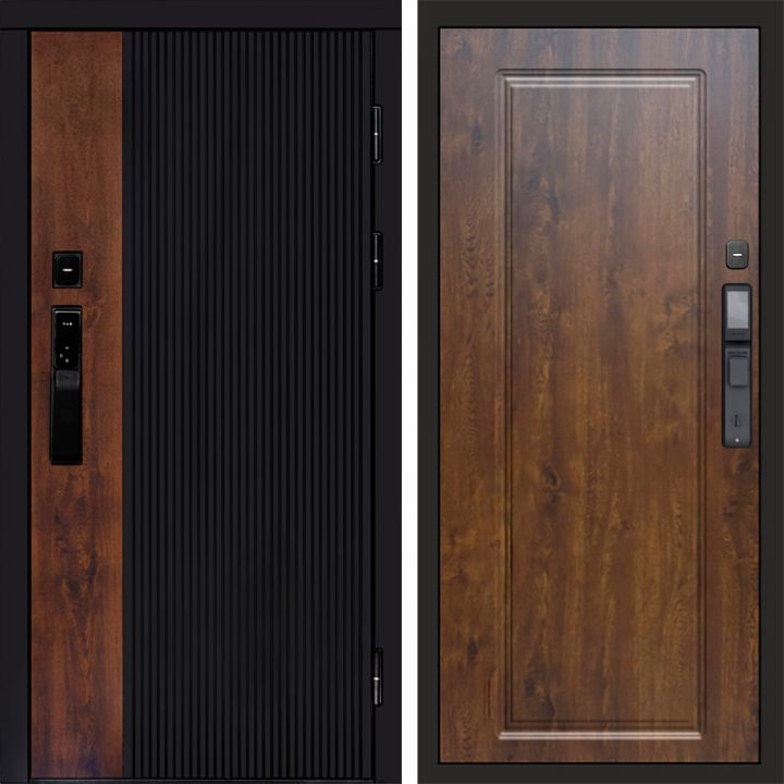 Входная дверь Termo-door ПРЕСТИЖ с электрозамком Гранд Дуб