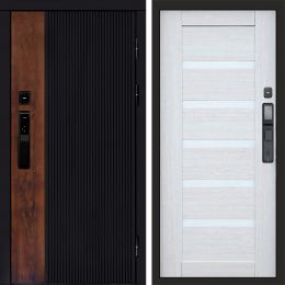 Входная дверь Termo-door ПРЕСТИЖ с электронным замком Царга лиственница