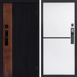 Входная дверь Termo-door ПРЕСТИЖ с электронным замком Нео White