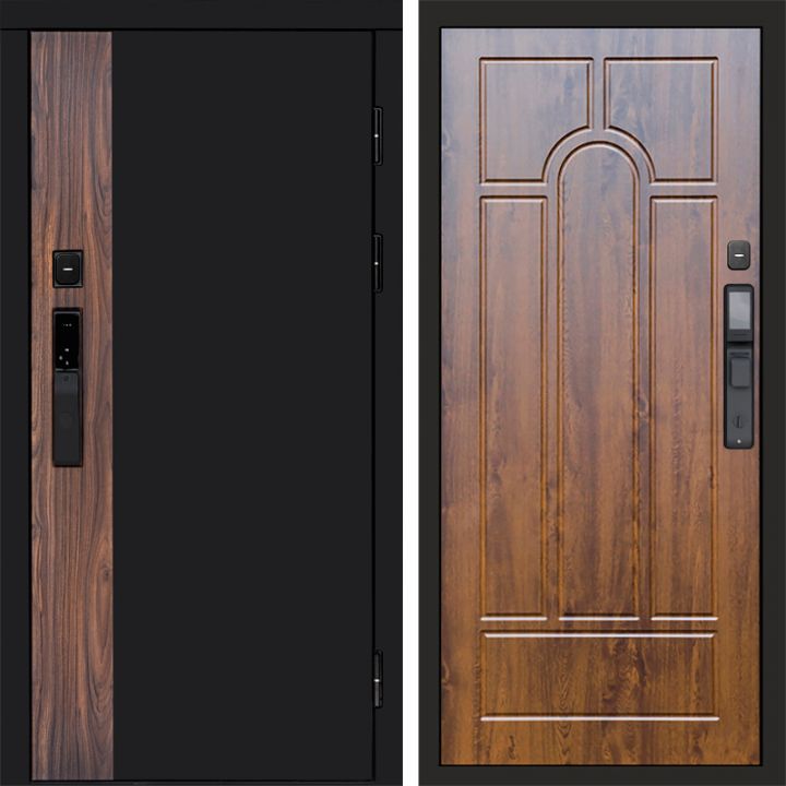 Входная дверь Termo-door ТОР с электронным замком Арка дуб