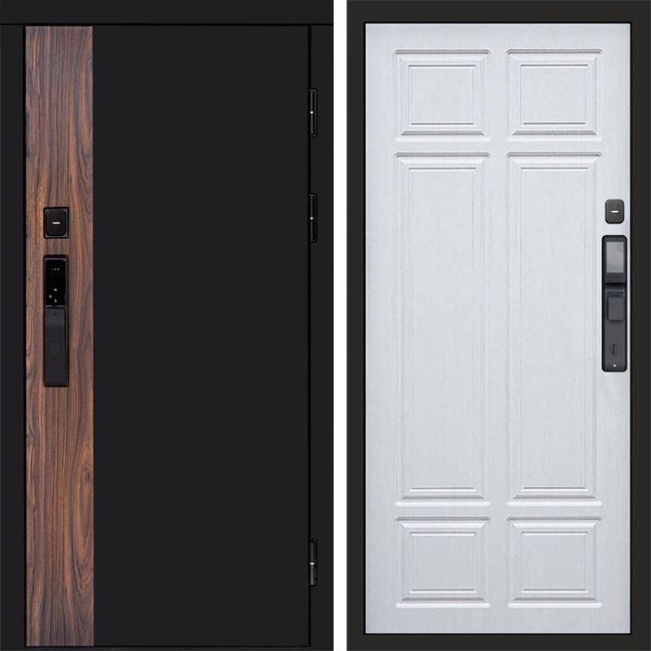 Входная дверь Termo-door ТОР с электронным замком Лиственница премиум