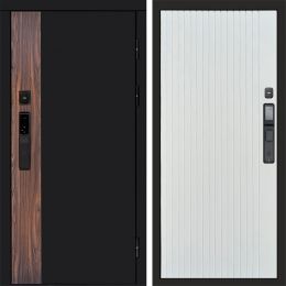 Входная дверь Termo-door ТОР с электронным замком FLAT Белый Софт