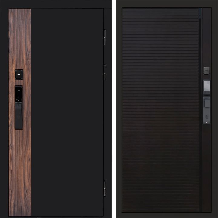 Входная дверь Termo-door ТОР с электронным замком Porte black