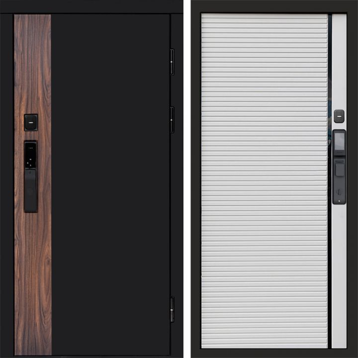 Входная дверь Termo-door ТОР с электронным замком Porte white