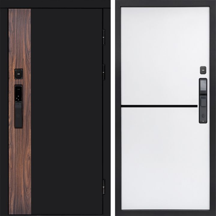 Входная дверь Termo-door ТОР с электронным замком Нео White