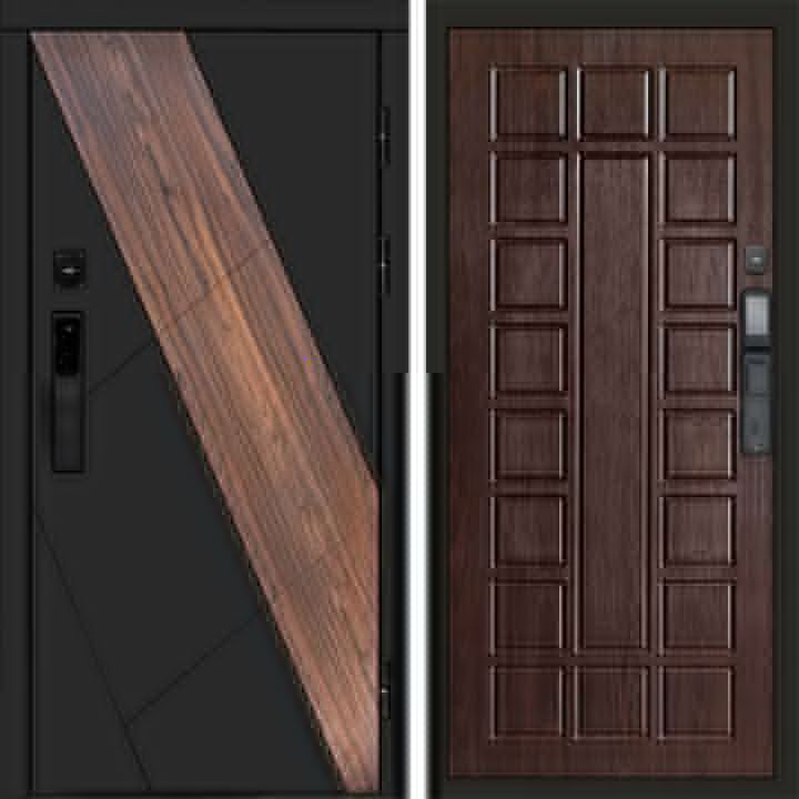 Входная дверь Termo-door НОВА с электронным замком Престиж венге