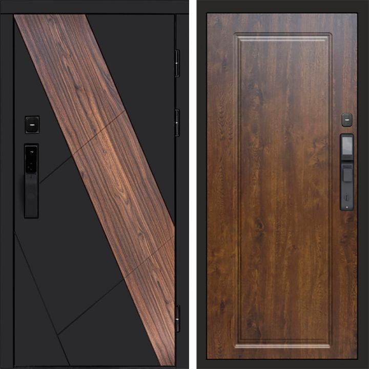 Входная дверь Termo-door НОВА с электронным замком Гранд Дуб