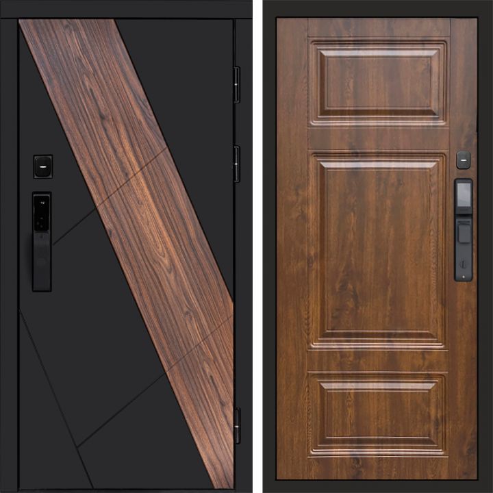 Входная дверь Termo-door НОВА с электронным замком Лион Дуб