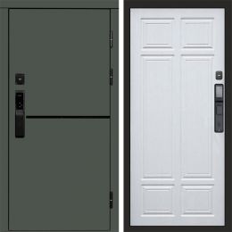 Входная дверь Termo-door ТРЕНД GREEN с электронным замком Лиственница премиум