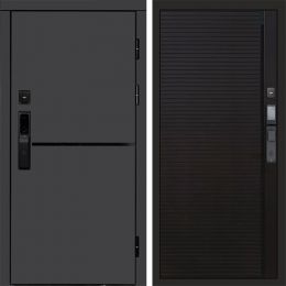 Входная дверь Termo-door ТРЕНД ГРАФИТ с электронным замком Porte black