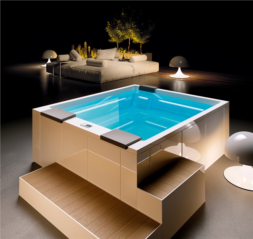 Спа бассейн Gruppo Treesse Muse GP Ghost Plus 280х235 V210 ФОТО