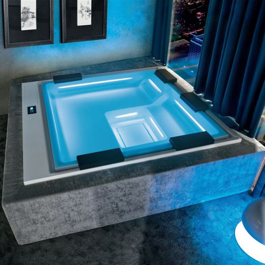 Спа бассейн Gruppo Treesse Phantom Ghost Plus 235х235 V322 схема 5