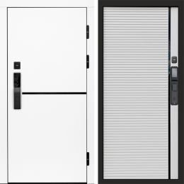 Входная дверь Termo-door ТРЕНД WHITE с электронным замком Porte white