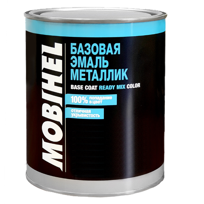 Mobihel Базовая эмаль металлик 502 дыня, 1л.