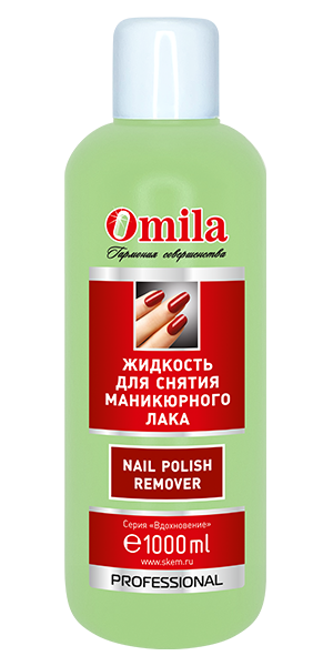 Жидкость для снятия маникюрного лака «Нежность» Omila, 1000мл