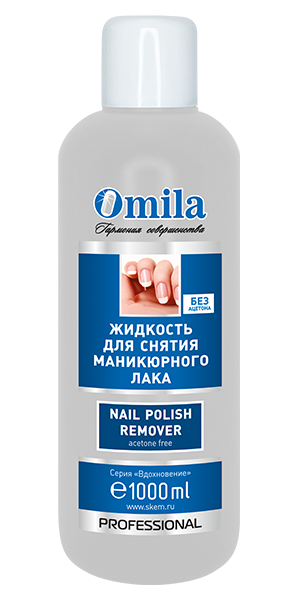 Жидкость для снятия маникюрного лака «Айсберг» Omila, 1000мл