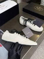 Кроссовки PRADA Collapse Re-Nylon and suede sneakers Premium