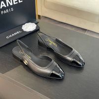 Босоножки балетки Chanel Premium