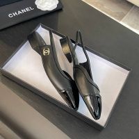 Босоножки балетки Chanel Premium