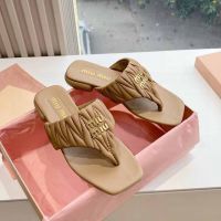 Шлепанцы MIU MIU Premium