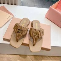 Шлепанцы MIU MIU Premium