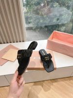 Шлепанцы MIU MIU Premium
