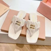 Шлепанцы MIU MIU Premium