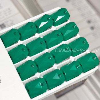 Глянцевые Пластиковые Пришивные Стразы Esmeralda Алмаз 14*20 мм