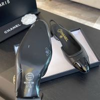 Босоножки балетки Chanel Premium