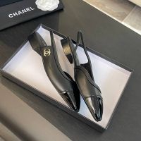 Босоножки балетки Chanel Premium