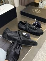 Кроссовки PRADA Collapse Re-Nylon and suede sneakers Premium