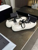 Кроссовки PRADA Collapse Re-Nylon and suede sneakers Premium