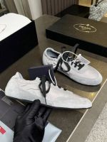 Кроссовки PRADA Collapse Re-Nylon and suede sneakers Premium