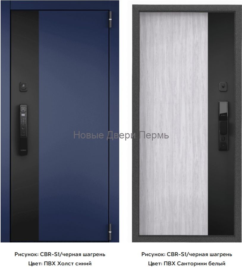 Входная дверь Cyber Pro PP CBR-S1 ПВХ дуб янтарь / ПВХ дуб янтарь CBR-S1