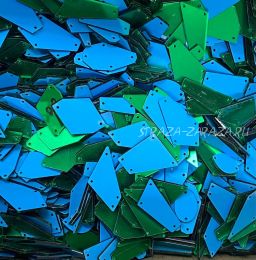 Микс зеркал Green 100 шт