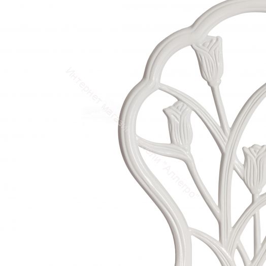 Комплект Secret De Maison Waltz of flowers (стол +2 стула) алюминиевый сплав, butter white