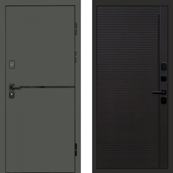 Входная дверь Termo-door Тренд Грин Porte black