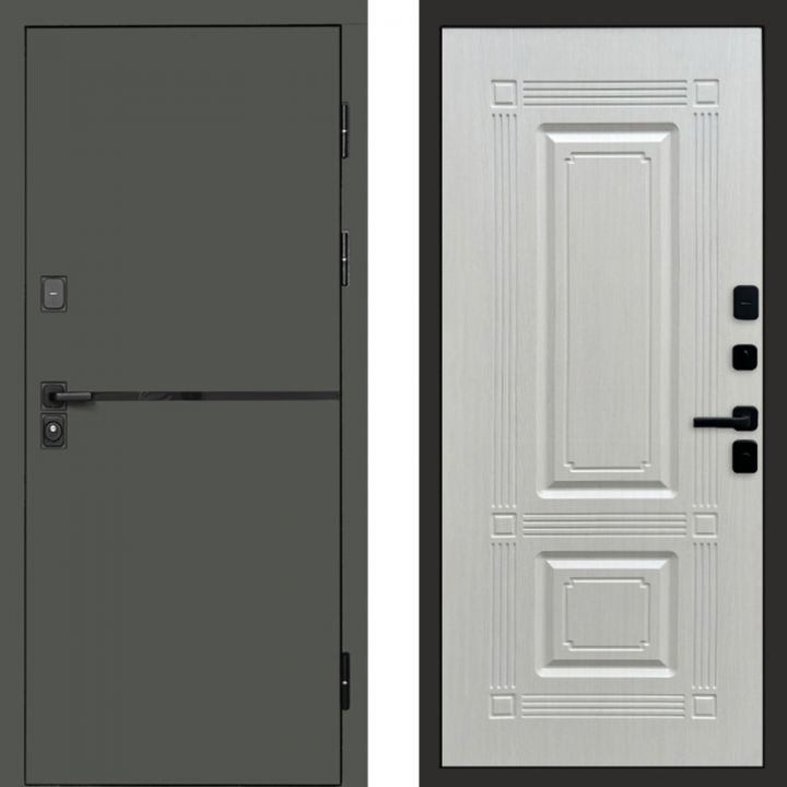 Входная дверь Termo-door Тренд Грин Мадрид Лиственница