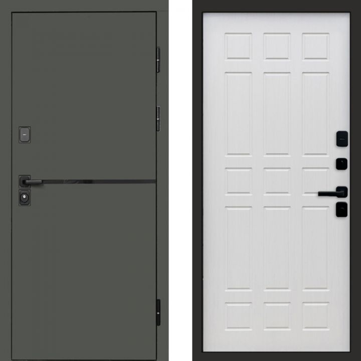 Входная дверь Termo-door Тренд Грин Спарта лиственница