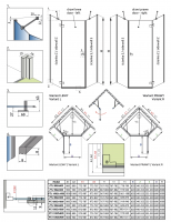 Душевой уголок Radaway Essenza PTJ 80 х 80 см схема 11 Душевой уголок Radaway Essenza PTJ 80 х 80 см схема 11