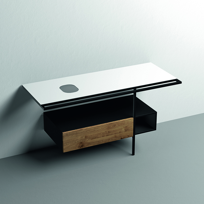 Изображение Консоль Kerasan Thelma 9323k5 140Х50 с ящиком