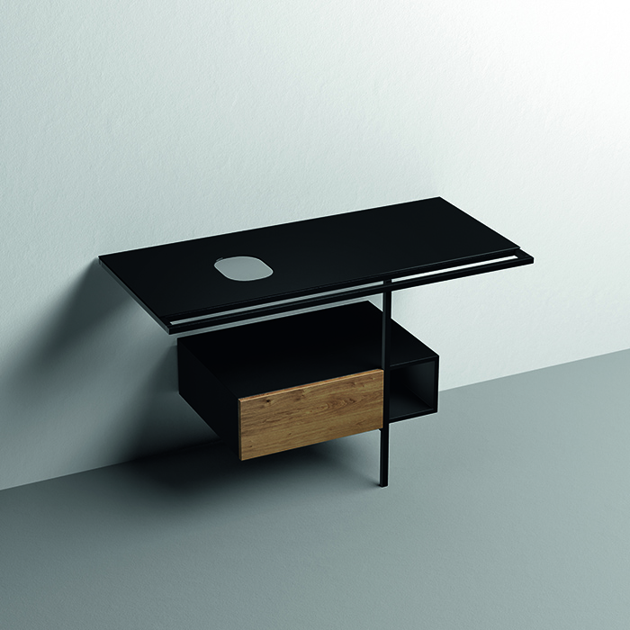 Изображение Консоль Kerasan Thelma 9323k3 120Х50 с ящиком